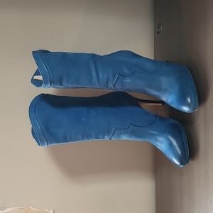 Nine West Boutique 9 Harper Boots size 9, blue